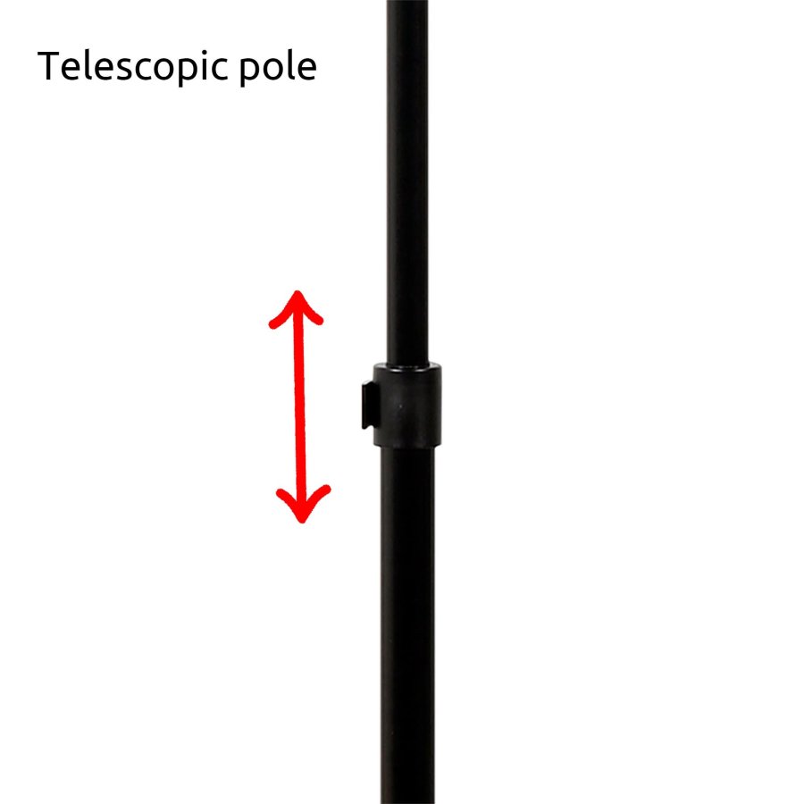 Infostand Teleskop Schwarz A3