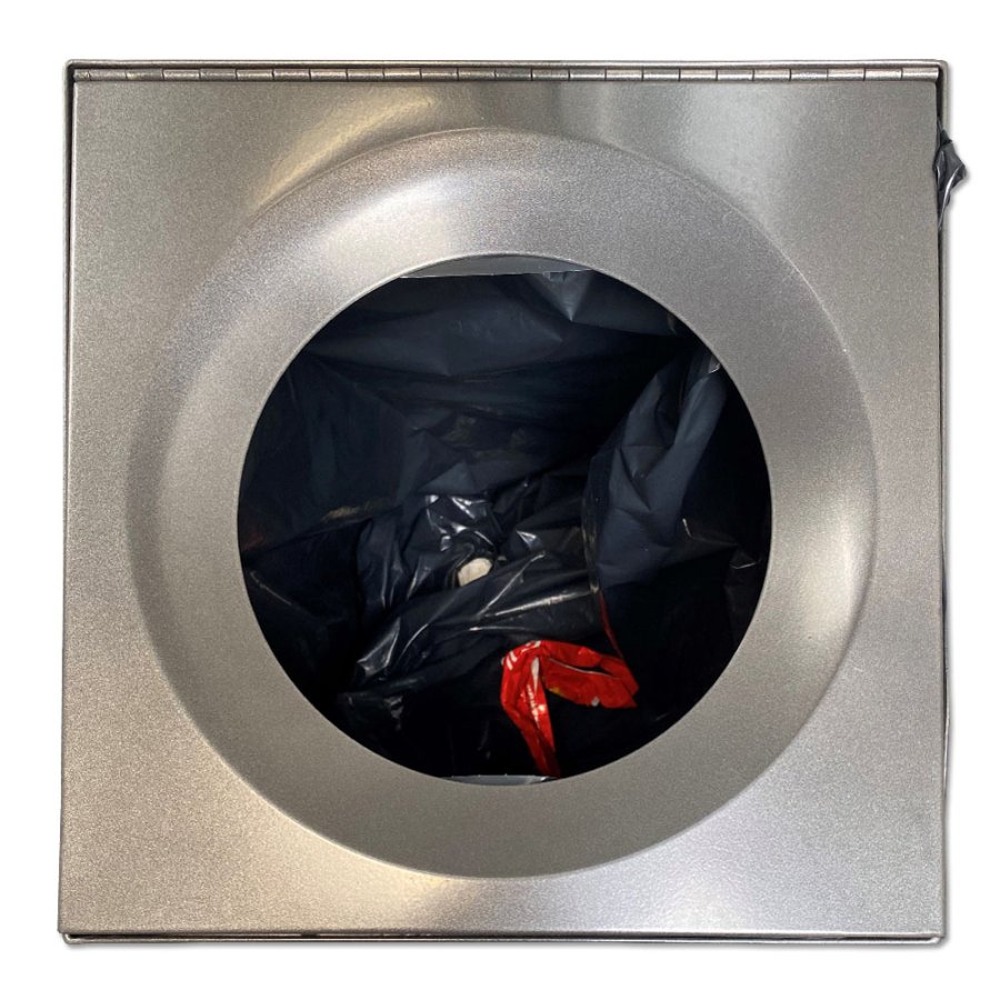 Grauer Abfallbeh&auml;lter - 60 Liter