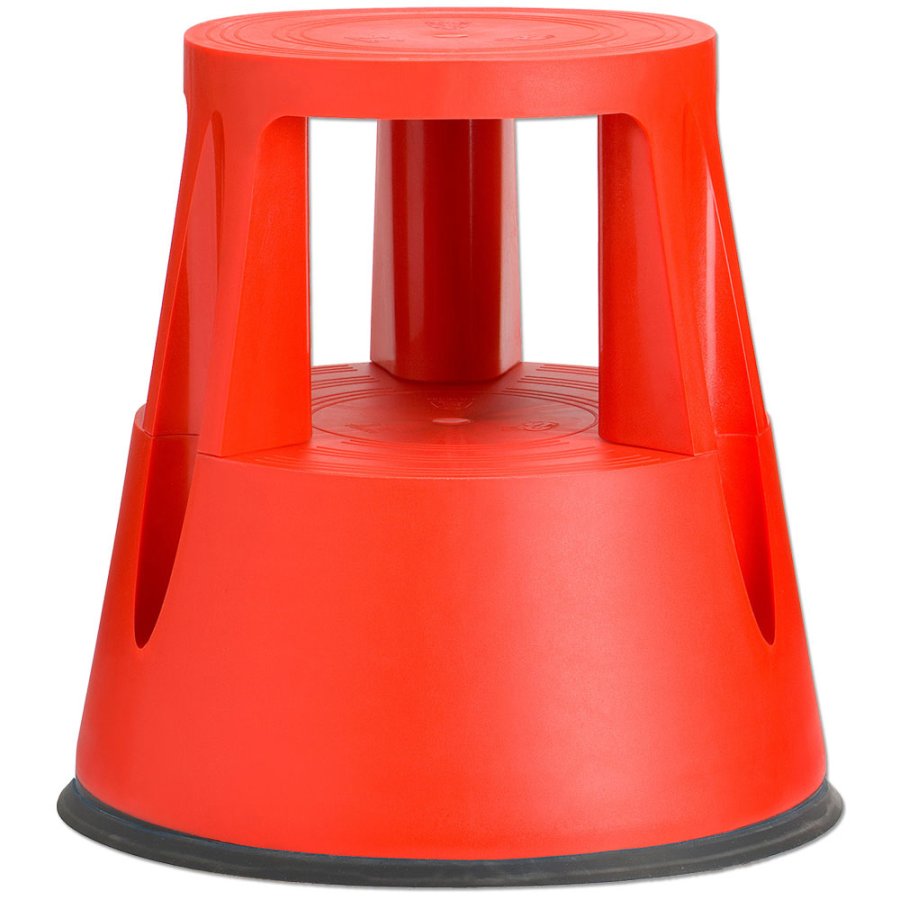 Elefantenfu&szlig;, Tritthocker - Rot
