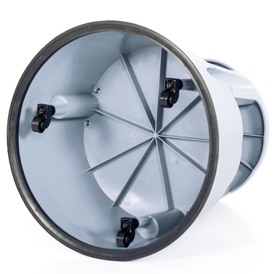 Elefantenfu&szlig;, Tritthocker, hellgrau