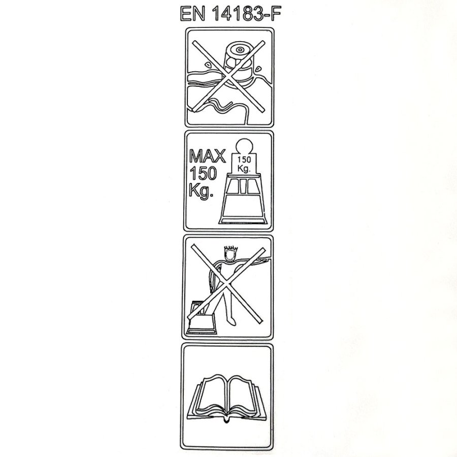 Elefantenfu&szlig;, Tritthocker, hellgrau