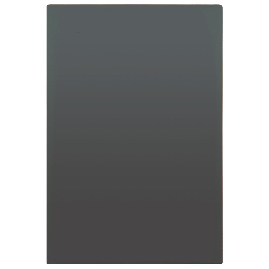 Info-Modultafel aus Kunststoff mit APET-Frontplatten, anthrazit - 1xA1