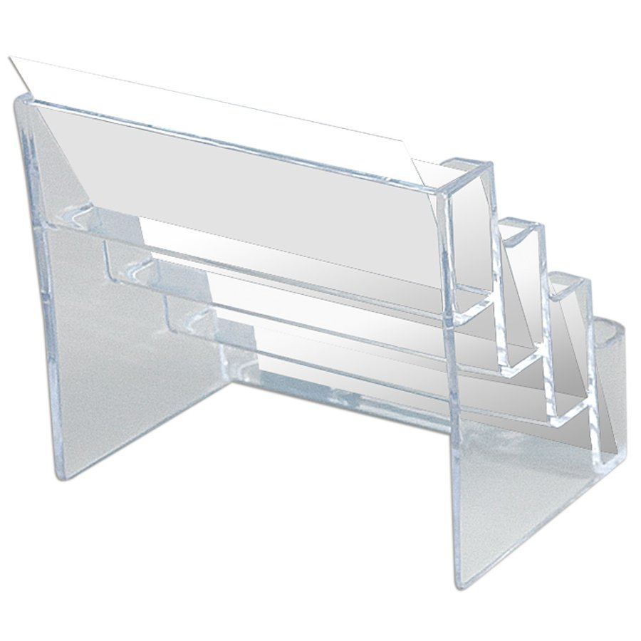 Multi-Visitenkartenhalter X4 - Transparent