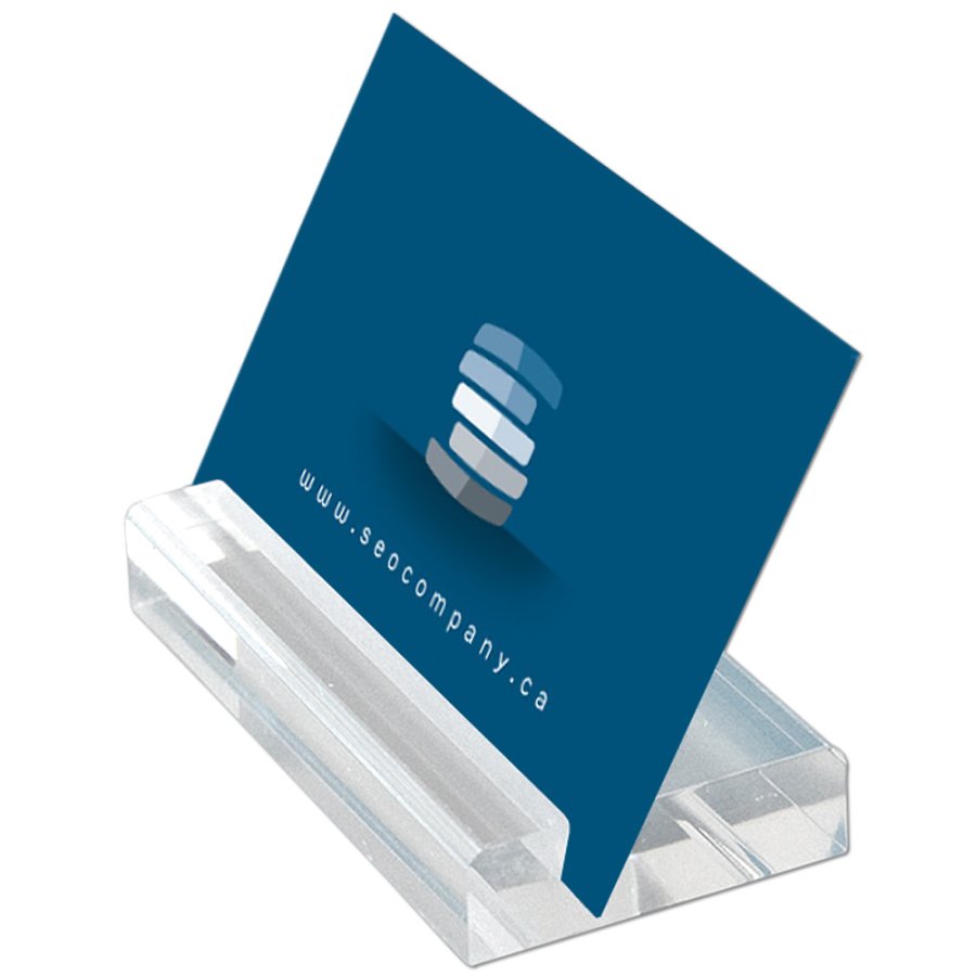 Visitenkartenhalter Block, 5,1 cm lang