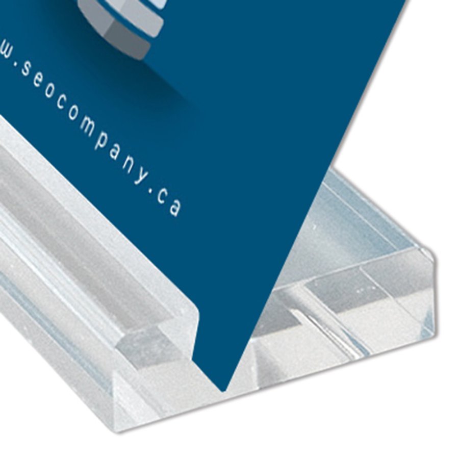 Visitenkartenhalter Block, 5,1 cm lang