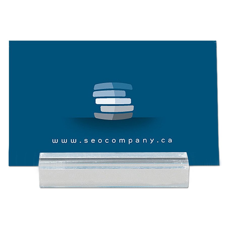 Visitenkartenhalter Block, 5,1 cm lang