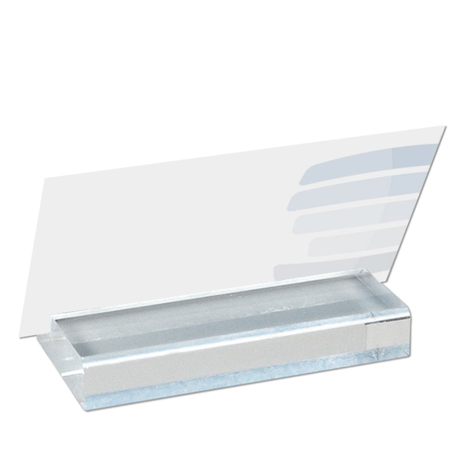 Visitenkartenhalter Block, 7,6 cm lang