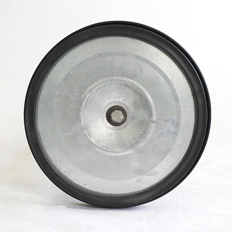 Silberner Absperrpfosten - 1 St&auml;nder mit 3 Metern schwarzem Band