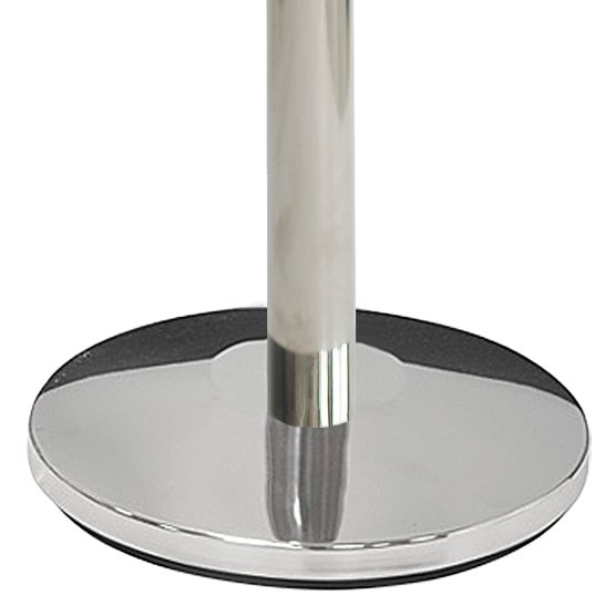 VIP-Absperrpfosten f&uuml;r Seil - Silber