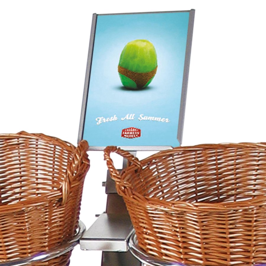 Shopdisplay Shop Impulz 4 mit 10 runden K&ouml;rben