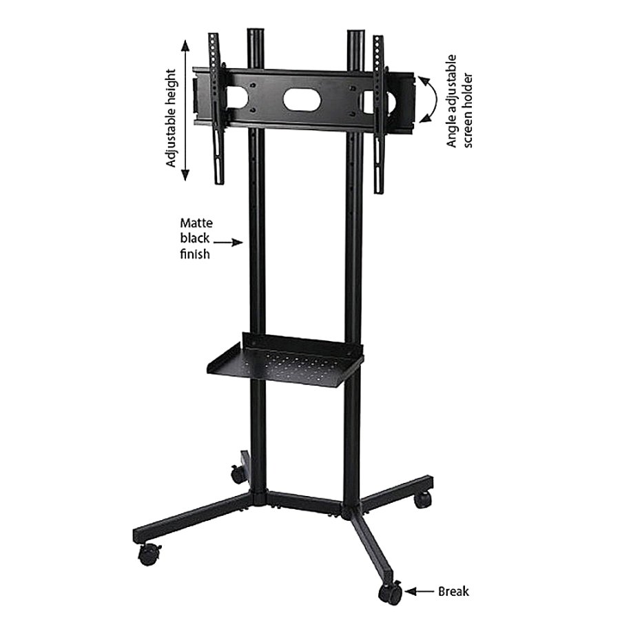 TV-St&auml;nder Slimline mit Ablage