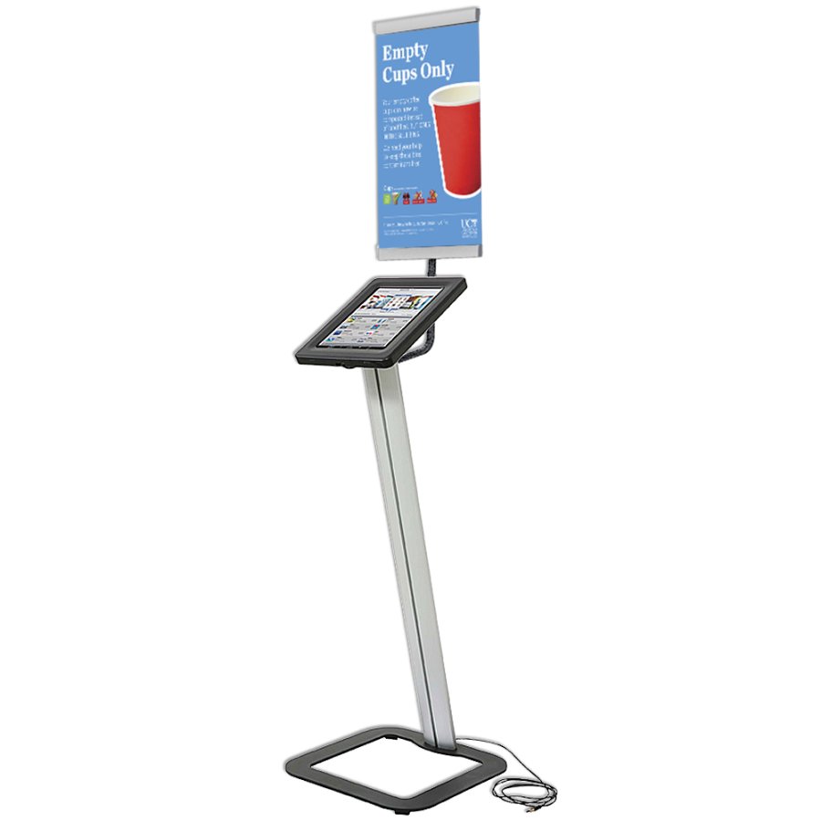 Bannerhalter A3 f&uuml;r iPad-St&auml;nder