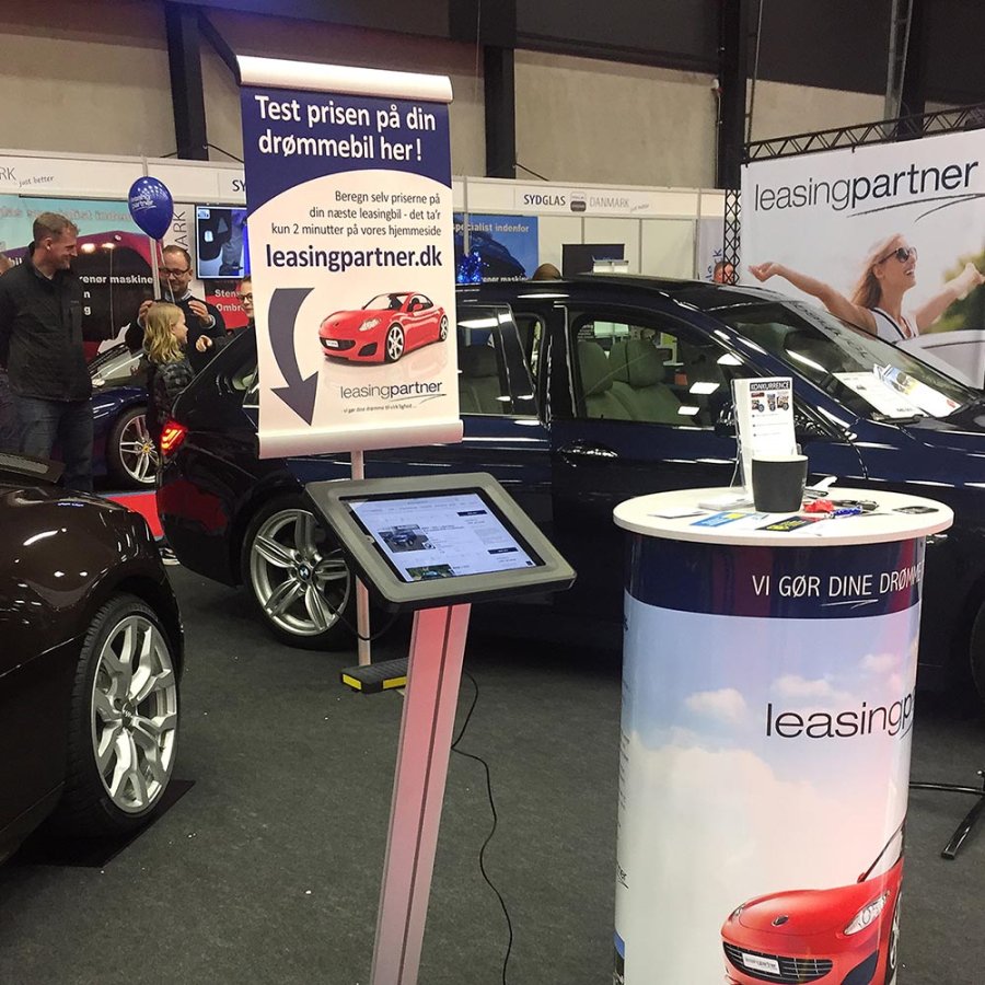 Bannerhalter A3 f&uuml;r iPad-St&auml;nder