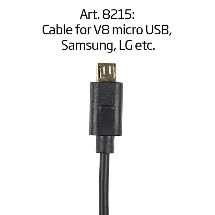 Kabeltyp V8 Micro-USB f&uuml;r Samsung, LG usw.