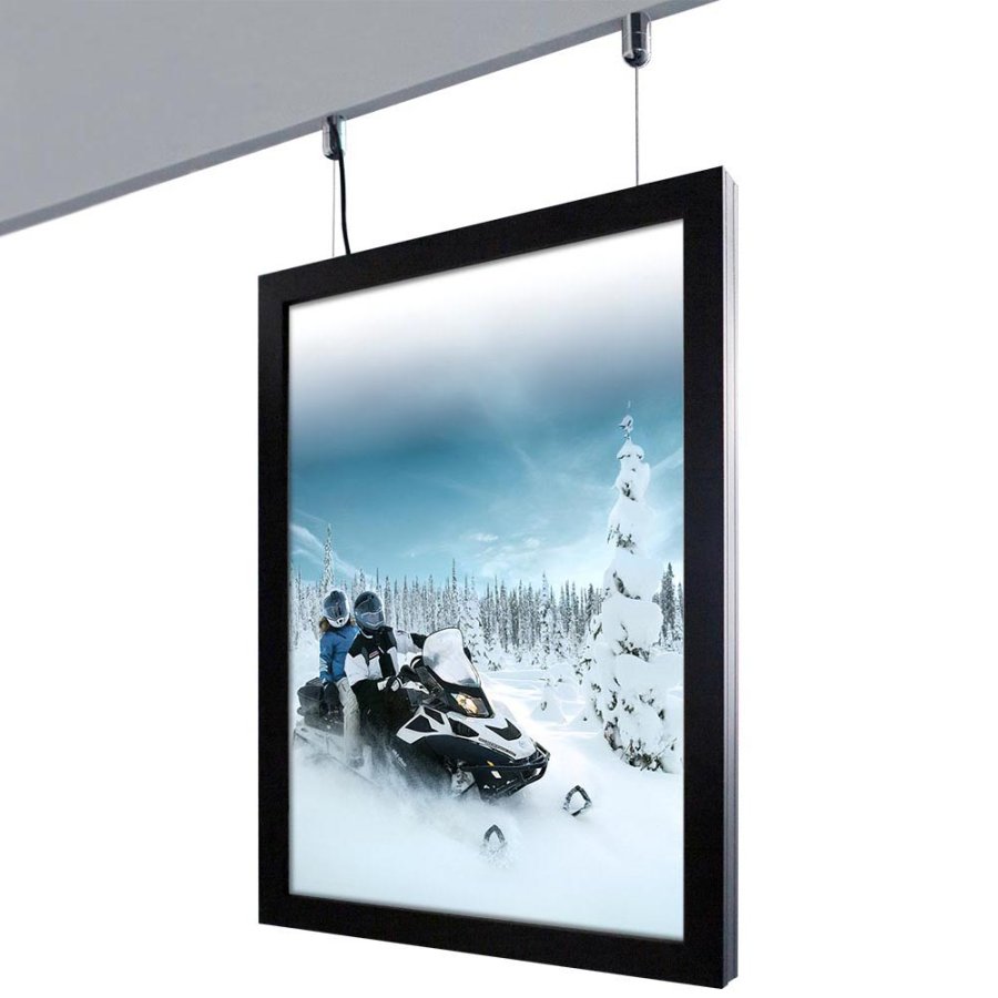 Crown LED Out Box doppelseitig - A3