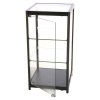 Vitrine - Showcase Counter Solo Glasvitrine mit LED-Licht und Schloss - Schwarz #2