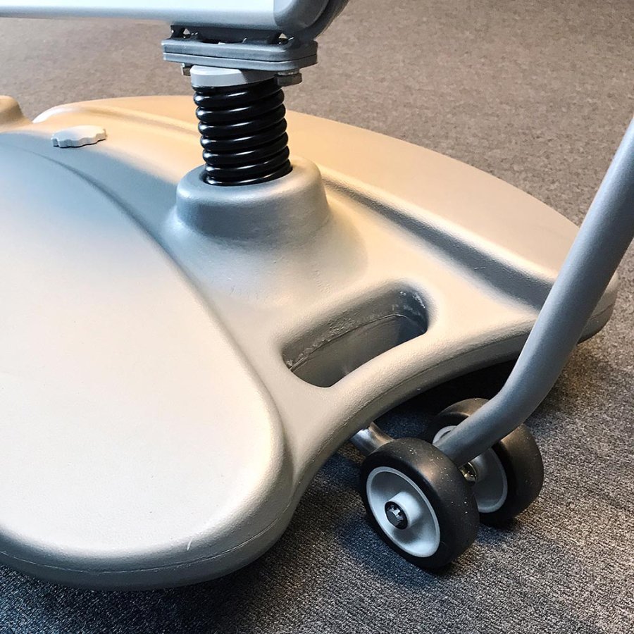 Transportwerkzeug mit R&auml;dern f&uuml;r Wind-Sign Waterbase Budget / LED