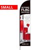 Beachflag, Outdoor-Bow, Small (ohne Fu&szlig; und Flagge) #1