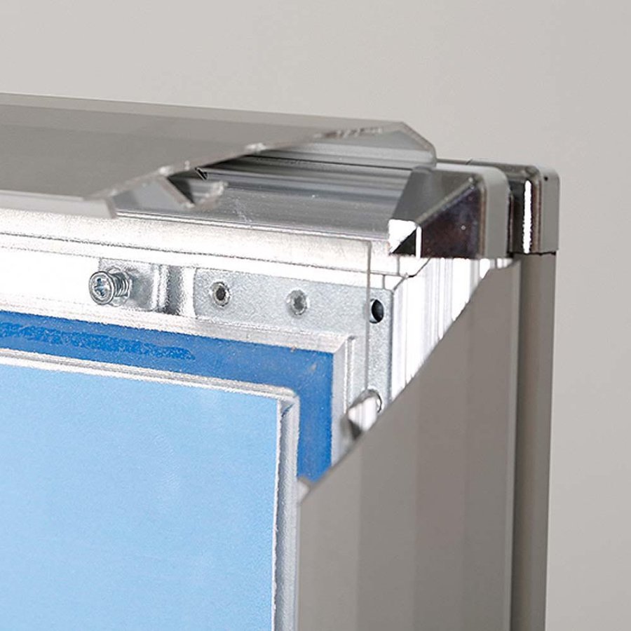 Frontplatte f&uuml;r Wind-Line Basic Kundenstopper 44mm (G) 50x70cm