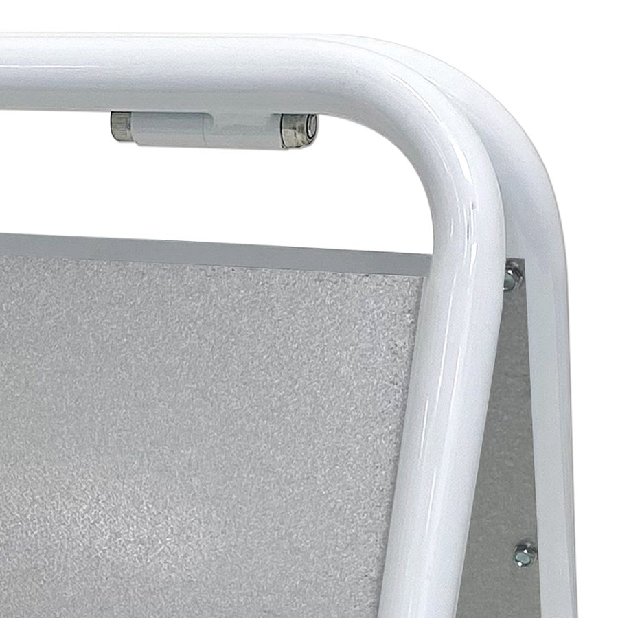 Expo Sign Kundenstopper, A3 wei&szlig;, f&uuml;r Folie - Aluminiumplatte