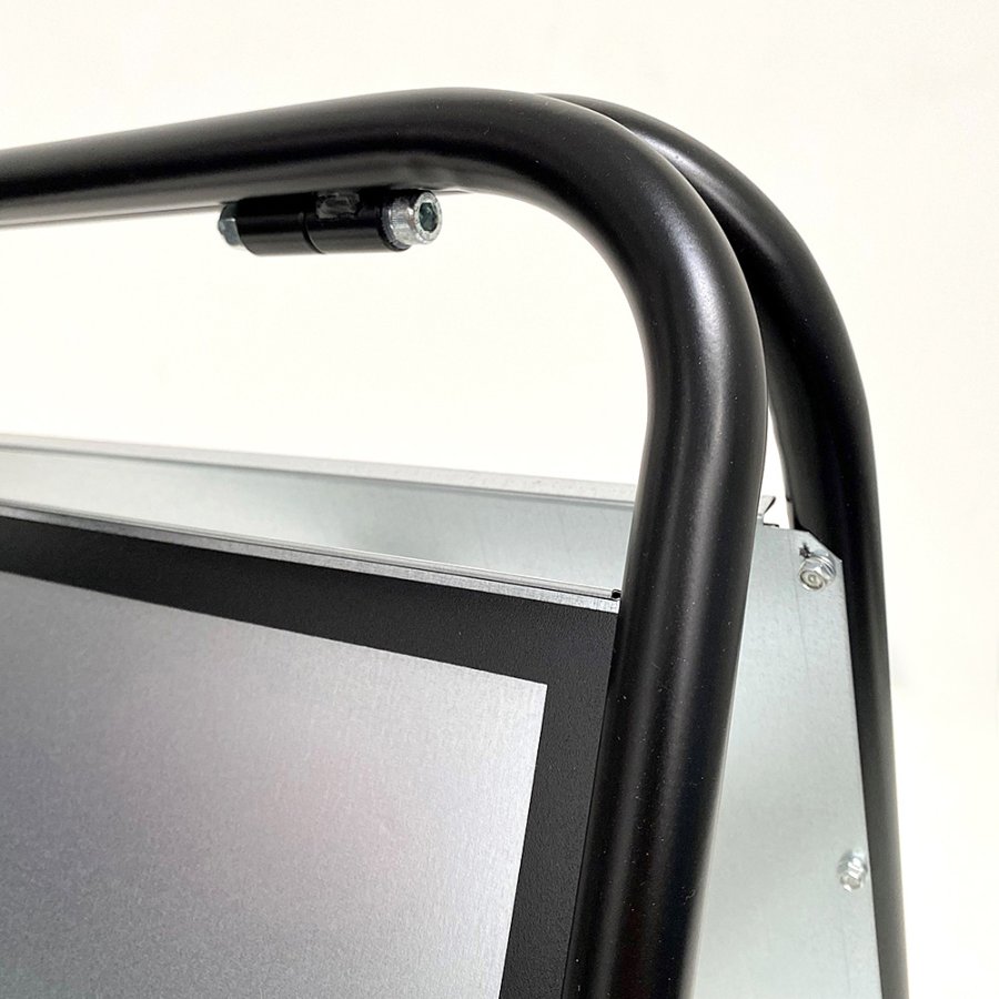 Expo Sign Kundenstopper, A3 mit Frontplatten - schwarz