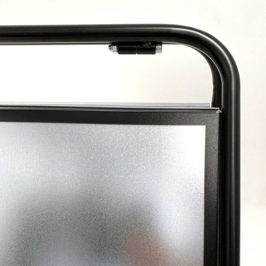 Expo Sign Kundenstopper, A3 mit Frontplatten - schwarz