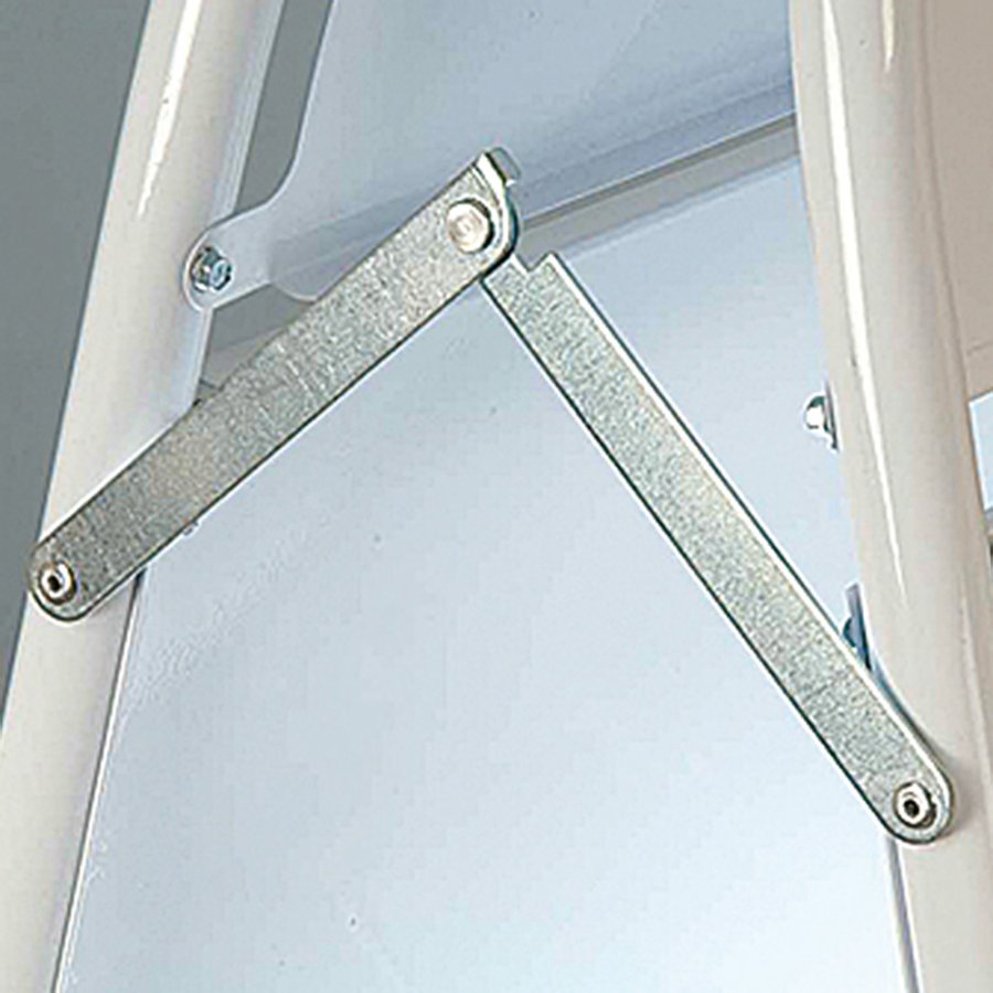 Expo Sign Kundenstopper mit Logo schild - 70x100 cm - wei&szlig;