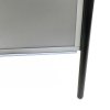 Expo Ellipse Kundenstopper mit Logo schild - 50x70 cm - Schwarz #5
