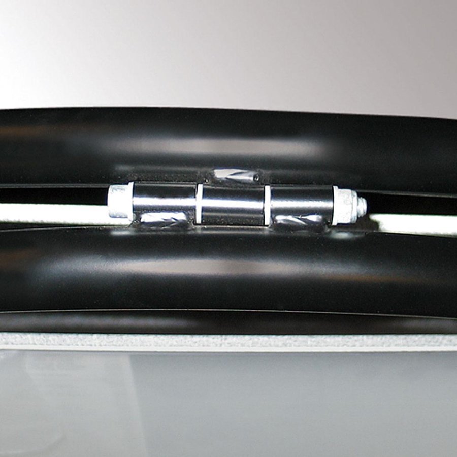 Expo Gotik Lux Kundenstopper mit Logo schild - A1 - schwarz