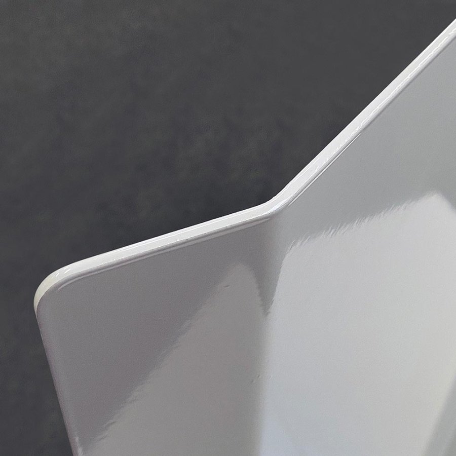 Outdoor Spin-Sign Kundenstopper - 40x79 cm - wei&szlig;