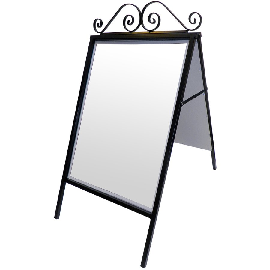 Antik Kundenstopper - 50x70 cm - schwarz