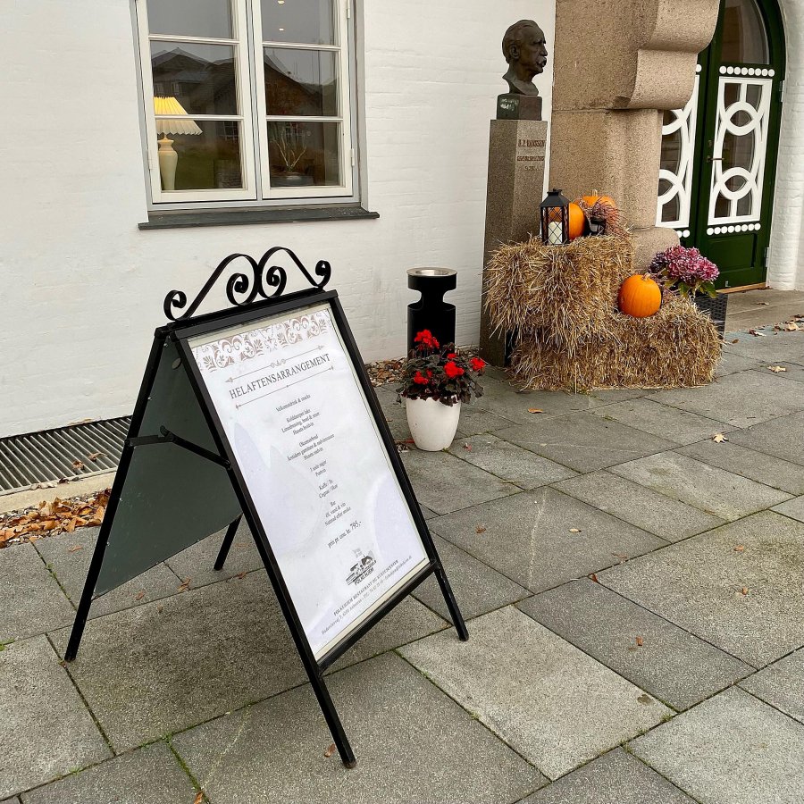 Antik Kundenstopper - 50x70 cm - schwarz