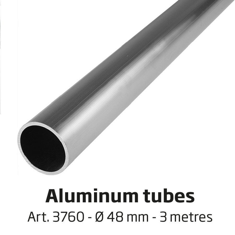 Bannerdisplay, drau&szlig;en, Wandmontage, Banner Tube Corner Frame, Aluminiumrohr 0, 3 mm &Oslash; 48 mm, 100 x 50 cm
