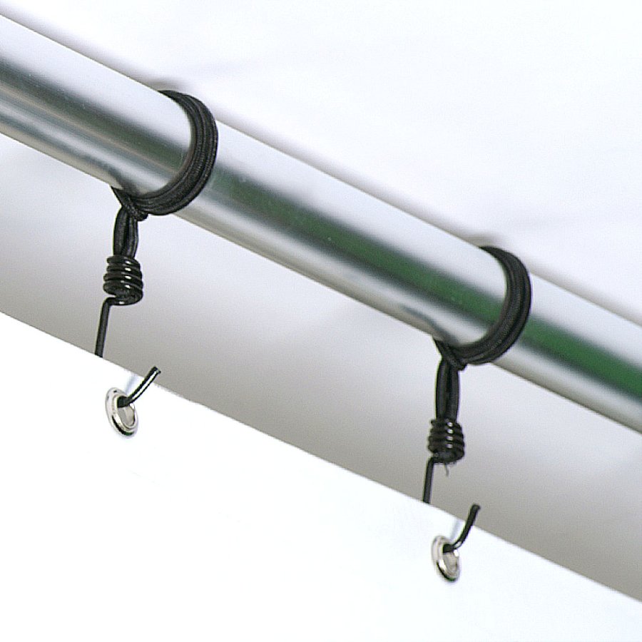 Bannerdisplay, drau&szlig;en, Wandmontage, Banner Tube Corner Frame, Aluminiumrohr 0, 3 mm &Oslash; 48 mm, 150 x 100 cm