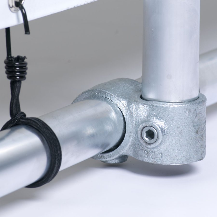 Banner Tube Freestanding Frame, freistehender Rahmen aus Aluminiumrohr 0,3mm / &Oslash; 48mm - 100 x 50 cm