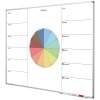 Whiteboard, magnetisch, mit Jahresrad druck, 120 x 150 cm #1