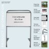 Maklerschild / Gartenschild, Estate Sign Standard, Ohne Druck und ohne Platte #20