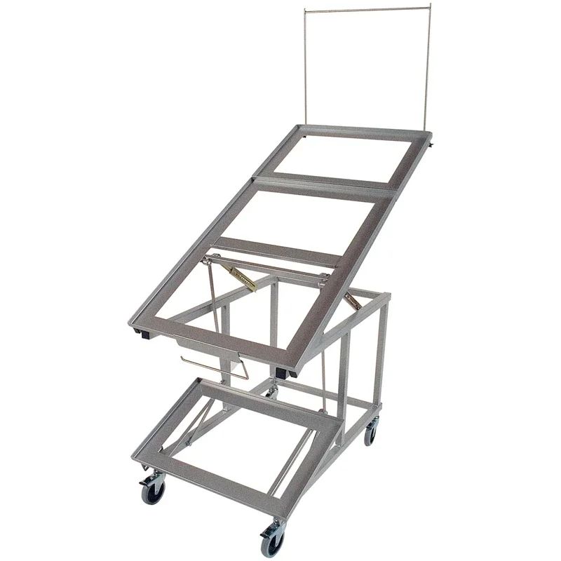 Geflochtener Korb f&uuml;r Verkaufsdisplay - rechteckig, 61 x 41 x 20 cm, braun