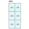 Infobox mit magnetischem Verschluss, 6 x A4, D27 mm, alu/silber #7
