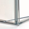 Infobox mit Magnet, 9 x A4, D27 mm, Alu/Silber #4