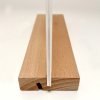 Wood Block Men&uuml;kartenhalter, A7, Horizontal #6