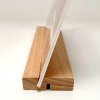 Wood Block Men&uuml;kartenhalter, A7, Horizontal #7