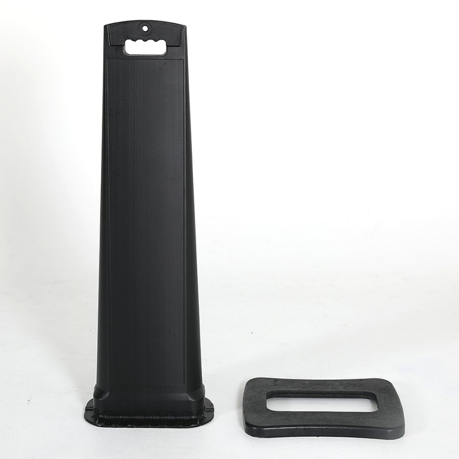 CITYSIGN Schwarz Plastik St&auml;nder 44,3 x 113 cm