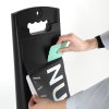 CITYSIGN Schwarz Plastik St&auml;nder 44,3 x 113 cm #8
