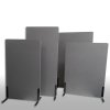 ZONE Hush Wall Akustikwand Raumteiler Dunkelgrau Stoff 170 x 100 cm #6