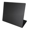 Schwarz freistehende Acryltafel A6 f&uuml;r Tisch und Theke #2