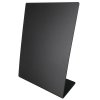 schwarzes Acryl Tafel A4, schr&auml;g und freistehend f&uuml;r Tische und Theken #2
