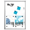 Infobox mit Magnetische Whiteboard-Tafel, 9 x A4, 35 mm tief, Aluminiumrahmen, abschlie&szlig;bar vorne, f&uuml;r den Innenbereich #1