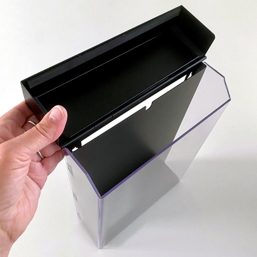 Shieldbox Brosch&uuml;renhalter A5, schwarz