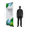 Roll-up Kassette, Basic, einseitig, Schwarz, 85 cm #9